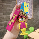 New Cartoon Zootopia Keychain Pendant Bag Car Keychain Accessories Valentine's Day Wedding Anniversary Birthday Gift