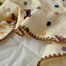 DecorBites™ Korean Cotton Cartoon Blanket for Travel & Home - Kids, Adults