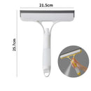 3 in 1 Window Cleaning Squeegee Multi Function Glass Mirror Wiper with Spray Bottle Microfiber Scrub Household Car Cleaner Tools