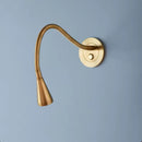 DecorBites™ Aluminum LED Gooseneck Wall Sconce for Bedroom Spotlight Reading Light