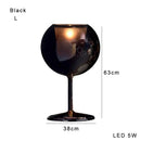 DecorBites™ Glass Gold Table Lamp: Luxury Designer Desk Light for Elegant Living Spaces