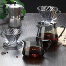 DecorBites™ Glass Coffee Pot Server 400/600ML - Reusable Coffee Carafe for Milk, Juice, Tea