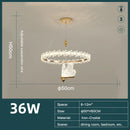 DecorBites™ Crystal LED Chandelier for Home Decor & Luxury Lighting