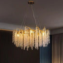 DecorBites™ Gold Aluminium Branch Pendant Light Chandelier for Modern Dining Room Decor