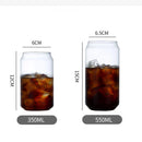 DecorBites™ Glass Cup Set with Bamboo Lid: Bubble Tea, Coffee, Wine, Milk Tea Mug.