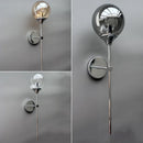 DecorBites™ Golden Round Glass Wall Sconce: Modern Nordic Lighting Fixture for Home Decor