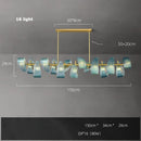 DecorBites™ G9 LED Copper Pendant Light for Foyer & Dining Room