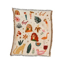 DecorBites™ Gothic Thread Double-sided Tapestry Blanket - Versatile Homestay and Outdoor Decoration