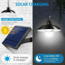 DecorBites™ Double-head Solar Pendant Light with Remote Control for Indoor and Outdoor Decor
