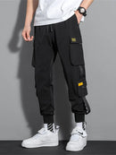 Men Cargo Joggers – Casual Hip Hop Streetwear Sweatpants