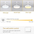 DecorBites™ LED Bladeless Ceiling Fan Chandelier for Modern Smart Home Decor