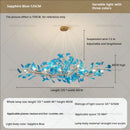DecorBites™ Gingko Leaf Chandelier: Modern Luxury Art Decor for Home, Restaurant & Bar