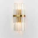 DecorBites™ Crystal Gold LED Wall Lamp for Modern Nordic Living, Bedroom, and Bedside Lighting