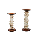 DecorBites™ Glass Splicing Candelabrum for Wedding Table Home Decoration