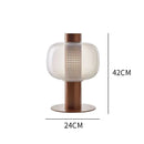 DecorBites™ Glass Table Lamp Modern Design for Living Room and Bedroom