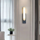 DecorBites™ Grey Metal LED Marble Wall Sconce Lamp for Nordic Modern Bedroom