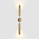 DecorBites™ Gold LED Copper Wall Lamp Sconce for Living Dining Bedroom