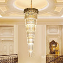 DecorBites™ Crystal LED Pendant Chandelier: Stylish Lighting for Home Decor & Elegant Spaces.