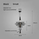 DecorBites™ Iron Art Dinning Room Pendant Light in Black/Gold - Modern Nordic LED Fixture