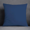 Modern blue geometric floral design pillowcase living room cushion
