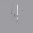 DecorBites™ Gold Geometric Lines Wall Lamps for Modern Luxury Home Decor