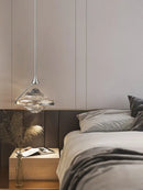 DecorBites™ Gold LED Pendant Lamp: Modern Luxury Style for Bedroom, Living Room, Dining Room