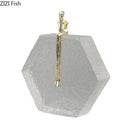 DecorBites™ Crystal Sculpture: Abstract Figures Desk Decoration for Room Aesthetic
