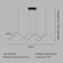 DecorBites™ Geometric LED Pendant Lights Modern Minimalist Chandelier Lighting