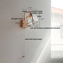 DecorBites™ Brass LED Wall Lights Modern Stair Light Fixture Blue Glass Bedside Lamp
