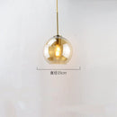 DecorBites™ Glass Ball LED Pendant Lights for Chic Home Decor and Lighting