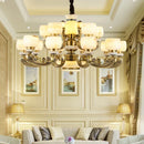 DecorBites™ Jade Chandelier: Stylish Chinese Zen Living Room Lamp for Duplex Building by Guangdong Zhongshan
