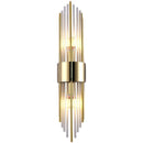 DecorBites™ Crystal Wall Lamp: Elegant LED Indoor Lighting for Living Room, Bedroom, Hotel, and TV Background