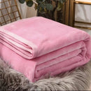 DecorBites™ Cozy Checkered Fleece Blanket for All Seasons