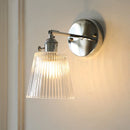 DecorBites™ Clear Glass LED Wall Lamp, Up Down Rotate, Dining Aisle Bar Light