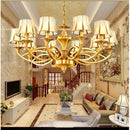 DecorBites™ Copper Villa Chandelier Retro Staircase Lighting Home Decor