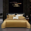 DecorBites™ 1000TC Egyptian Cotton Embroidery Bedding Set with Duvet Cover, Sheet, Pillowcase
