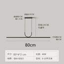 DecorBites™ Black LED Ceiling Chandelier: Modern Simple Kitchen Island Pendant Lamp for Home Decor