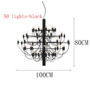 DecorBites™ LED Candle Chandelier: Elegant Italian Design Pendant Light for Home Decor