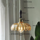 DecorBites™ Green Glass LED Hanging Pendant Lights