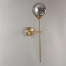 DecorBites™ Glass Lampshade Wall Sconces for Bedside and Living Room Decor