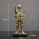 DecorBites™ Heavy Armored Knight Resin Statue Decoration for Desk and Room Aesthetic