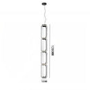 DecorBites™ Heavy Glass Modern Chandelier Pendant Lamps for Living Room, Dining Room, and Store