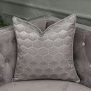DecorBites™ Frosted Gold Satin Lumbar Pillow Covers - Luxe Sofa Cushion Cases