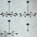 DecorBites™ LED Ceiling Light: Modern Chandelier for Bedroom, Hall, Kitchen - Creative Home Decor Lighting