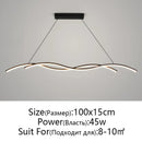 DecorBites™ LED Ceiling Chandelier for Home Decor and Indoor Lighting