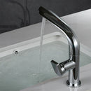 DecorBites™ Brushed Gold Basin Faucet - Brass Single Handle Bathroom Mixer Tap