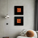 DecorBites™ Abstract Geometric Wall Decoration Square Mural Room Accessories
