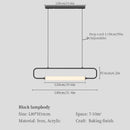 DecorBites™ LED Pendant Chandelier for Dining Room, Living Room, and Restaurant