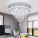 DecorBites™ K9 Crystal LED Chandelier Luxe Smart Ceiling Lamp Pendant Light