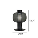 DecorBites™ Glass Table Lamp Modern Design for Living Room and Bedroom